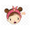 Girl Face Icon