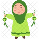 Girl Muslim Islamic Icon