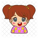 Child Kid Girl Icon