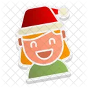 Girl Christmas Kid Icon