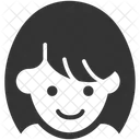 Girl Avatar Face Icon