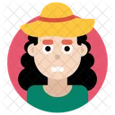Female Avatar Girl Icon