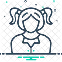 Girl Avatar Child Icon