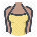 Girl Dress Figure Icon