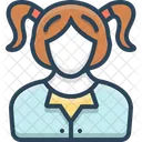 Girl Avatar Child Icon