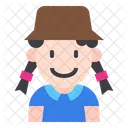 Kid Avatar Girl Icon