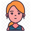 Girl Kid Children Icon