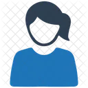 Avatar Client Female Icon