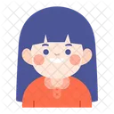 Girl Woman Asian Icon