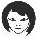 Chinese Girl Face Icon