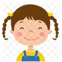 Girl Girl Child Icon