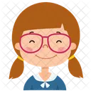Girl Girl Child Icon