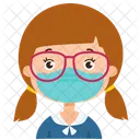 Girl Girl Child Icon