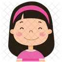 Girl Child Children Icon