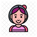 Girl Woman Teen Icon