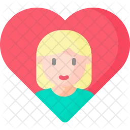 Girl In Love  Icon