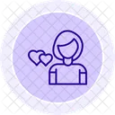 Girl In Love  Icon
