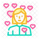 Girl In Love  Icon