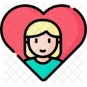Girl In Love  Icon