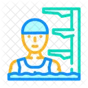 Girl In Pool Girl Swimming Player Pool Icon