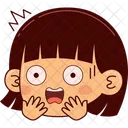Girl Face Expression Icon