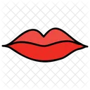 Girl Lips Body Organ Mouth Icon