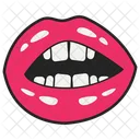 Girl Open Mouth  Icon