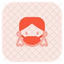 Girl Passenger With Mask Girl With Mask Passenger With Mask Icon
