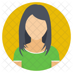 Girl Posing Icon