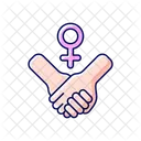 Girl Power Power Feminism Icon