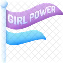 Girl Power Female Woman Icon