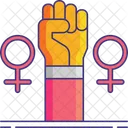 Girl Power Female Woman アイコン