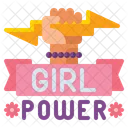 Girl Power Female Woman アイコン