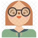 Young Woman Avatar Icon