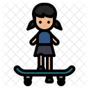 Girl Skater  Icon