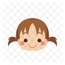 Girl Emoji Smiling Icon