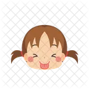 Girl Emoji To Be Goofy Icon