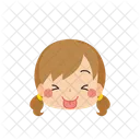 Girl Emoji To Be Goofy Icon