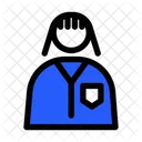 Girl Student  Icon