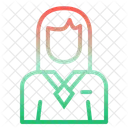 Girl Student Student Study Icon