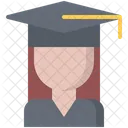 Girl Student  Icon