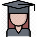 Girl Student  Icon
