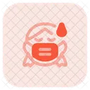 Girl Sweat Emoji With Face Mask Emoji Icon