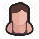 Girl Underwear Lady Female Icon