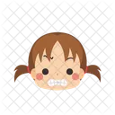 Girl Emoji Grimacing Face Icon