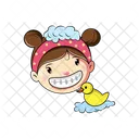 Girl Face Icon