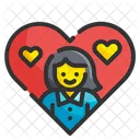 Girlfriend Woman Heart Icon