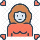Girlfriend Gill Lover Icon