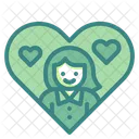 Girlfriend Woman Heart Icon