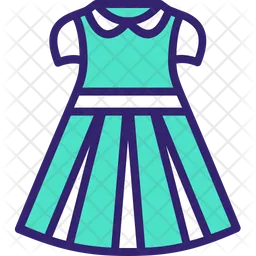 Girls Dress  Icon